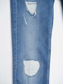 Прямі джинси H&M модель 0556260_синій Фото