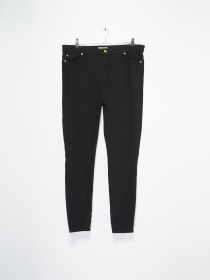 Брюки H&M модель 0573937_чорний Фото