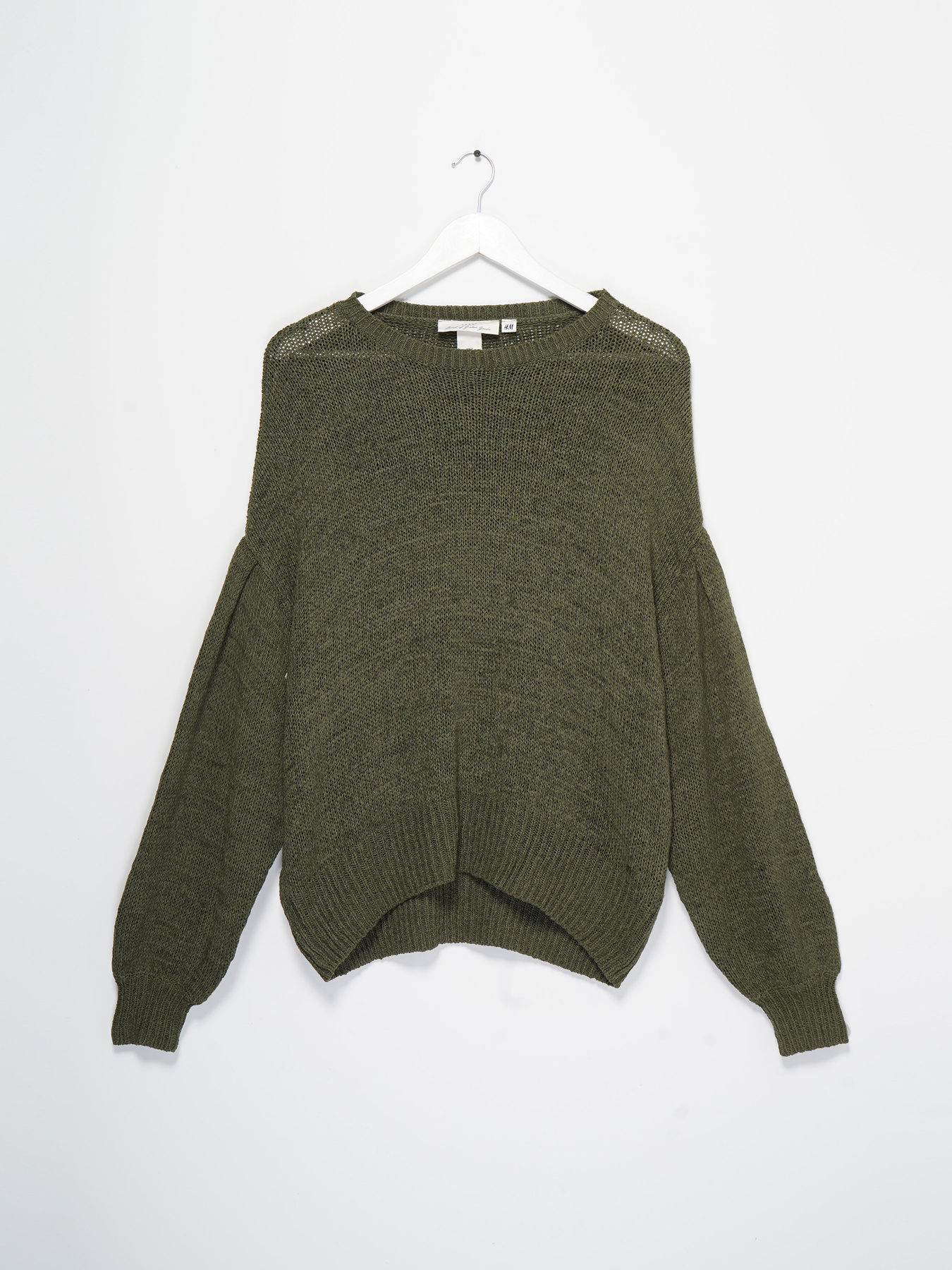 Джемпер H&M модель 0581543_т.хакі Фото