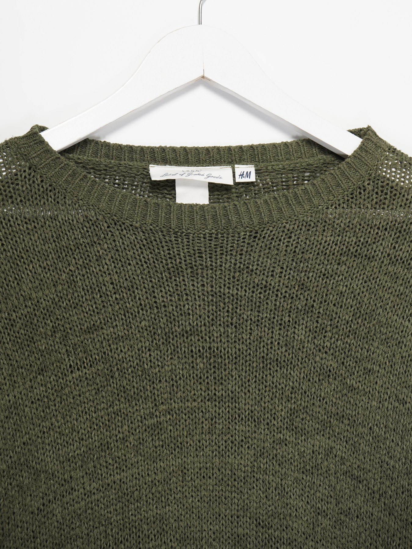 Джемпер H&M модель 0581543_т.хакі Джемпер H&M модель 0581543_т.хакі Фото