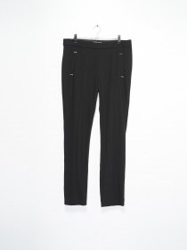 Брюки повседневные H&M модель 0581971_чорний Фото