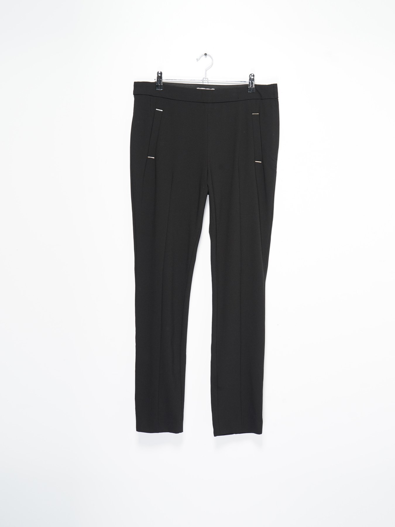 Брюки H&M модель 0581971_чорний Брюки H&M модель 0581971_чорний Фото