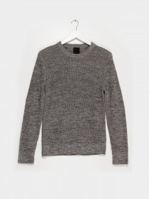 Джемпер H&M модель 0587026_сірий комб. Фото