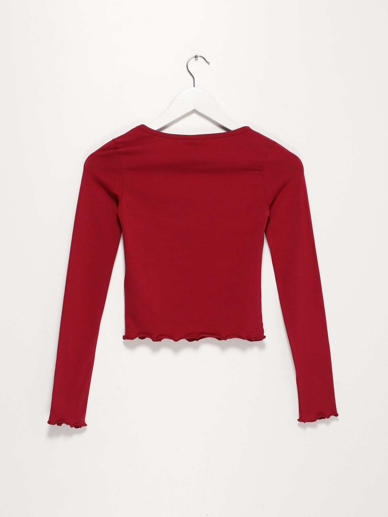 Реглан H&M модель 0456042_бордовий Фото