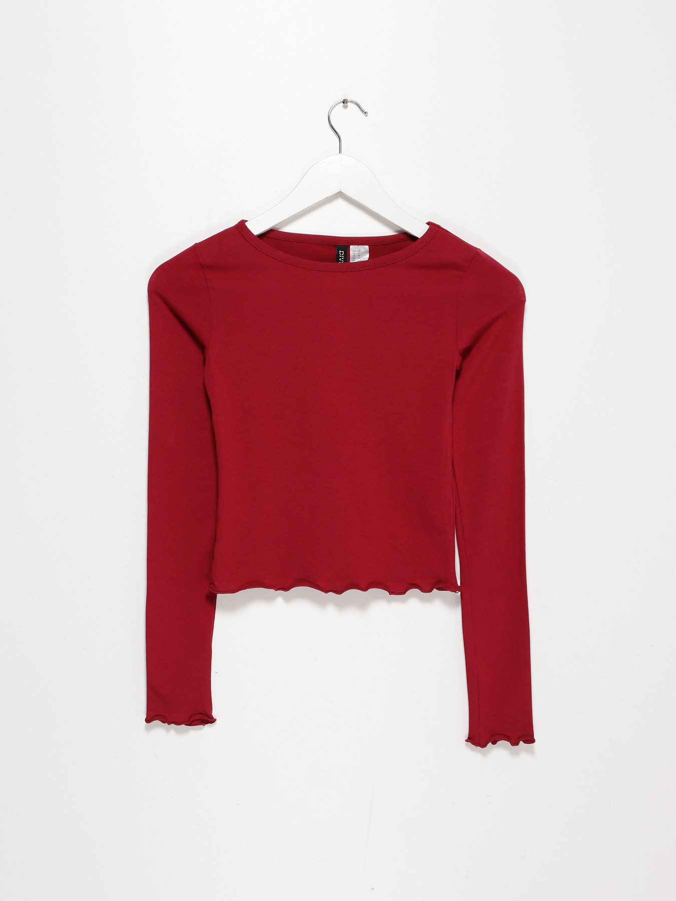 Реглан H&M модель 0456042_бордовий Фото