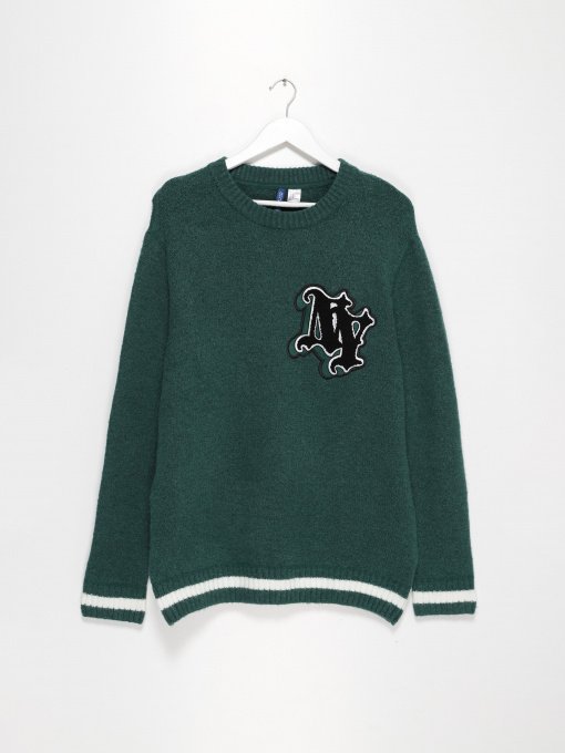 Джемпер H&M модель 0607324_зелений Фото