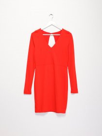 Платье миди H&M модель 0614091_помаранчевий Фото