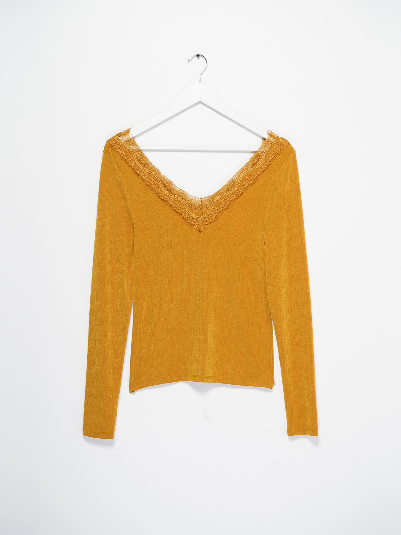 Джемпер H&M модель 0615141_жовтий Фото