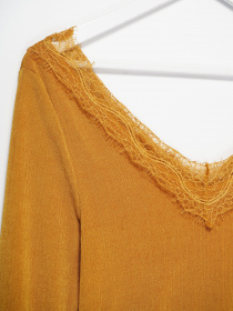 Джемпер H&M модель 0615141_жовтий Фото