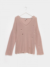 Джемпер H&M модель 0619110_бежевий Фото