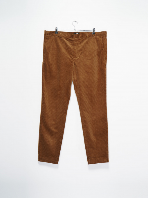 Брюки повседневные H&M модель 0633242_коричневий Фото