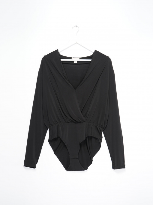 Боди H&M модель 0635130_чорний Фото