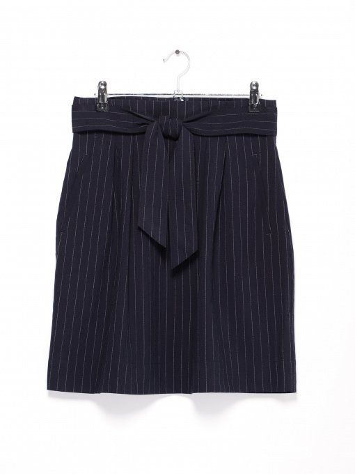 Юбка мини H&M модель 0637268_т.синій комб. Фото