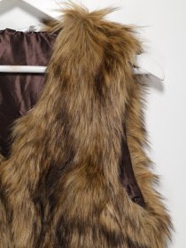 Жилет з утеплювачем H&M модель 0647431_с.коричневий комб. Фото