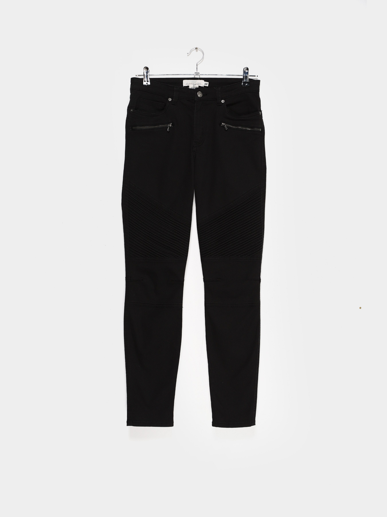 Повседневные штаны H&M модель 0649664_чорний Фото