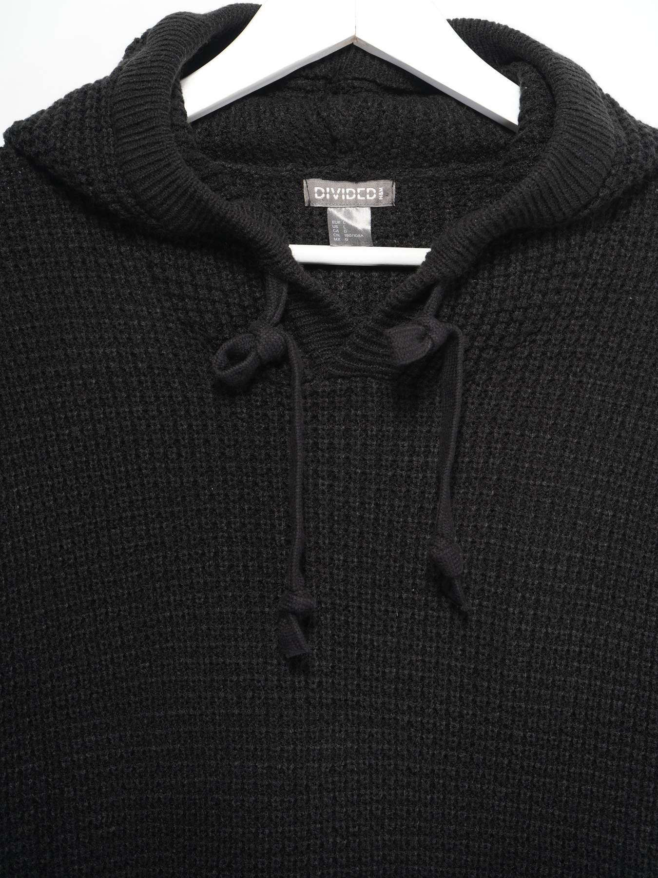 Худи H&M модель 0660295_чорний Фото