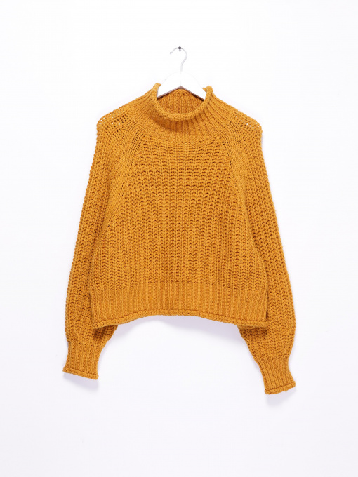 Светр H&M модель 0662948_гірчичний Фото