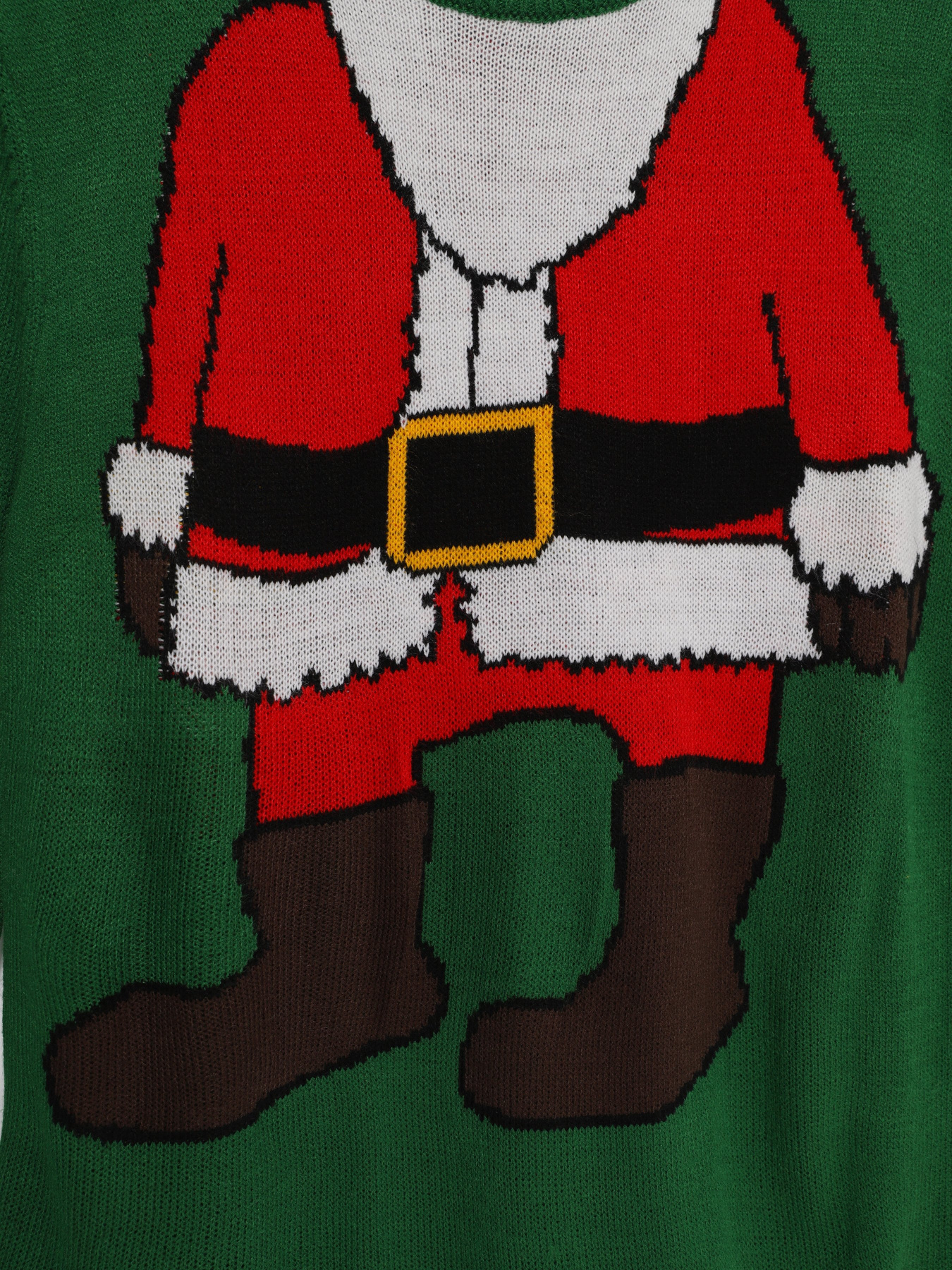 Джемпер H&M модель 0667772_зелений комб. Фото