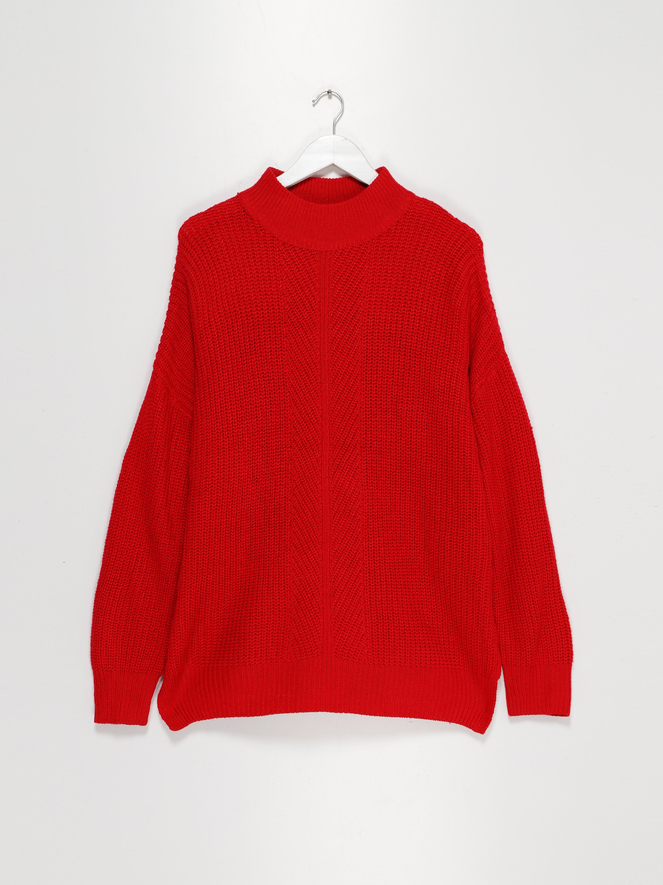 Свитры и кардиганы H&M модель 0672748_червоний Фото