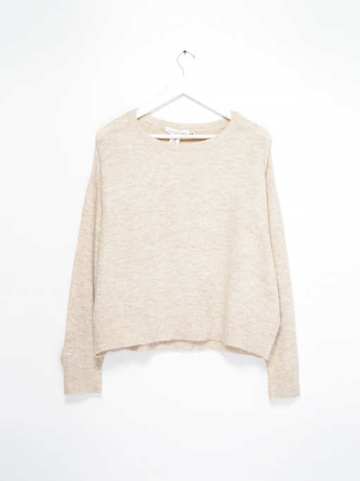 Джемпер H&M модель 0677219_бежевий Фото