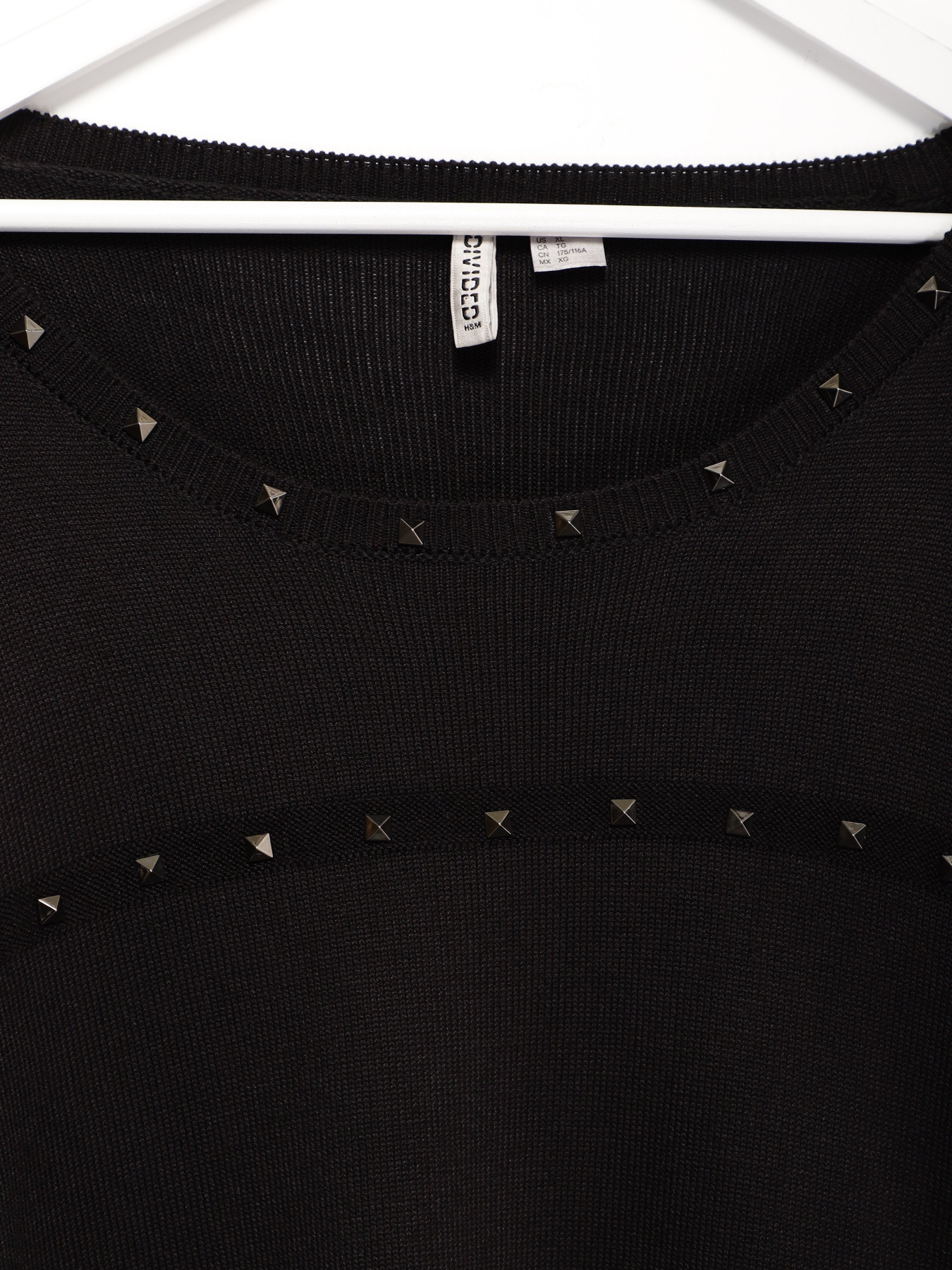 Джемпер H&M модель 0678153_чорний Фото