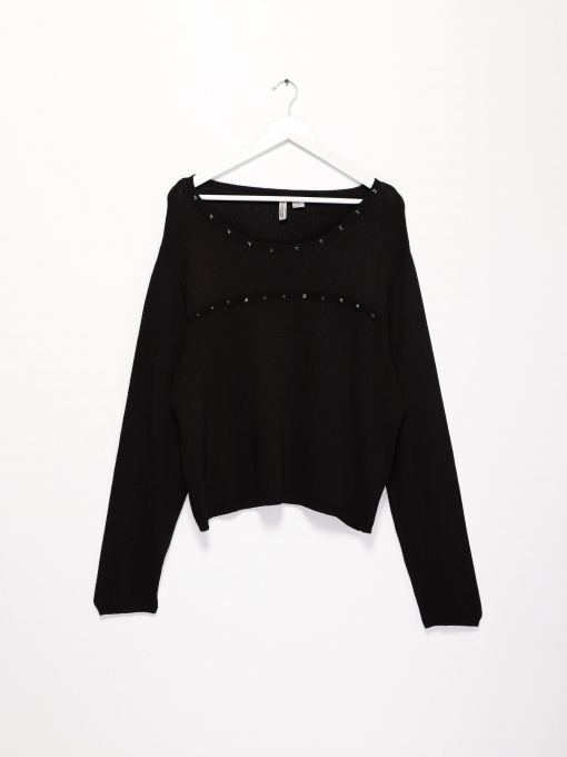 Джемпер H&M модель 0678153_чорний Фото