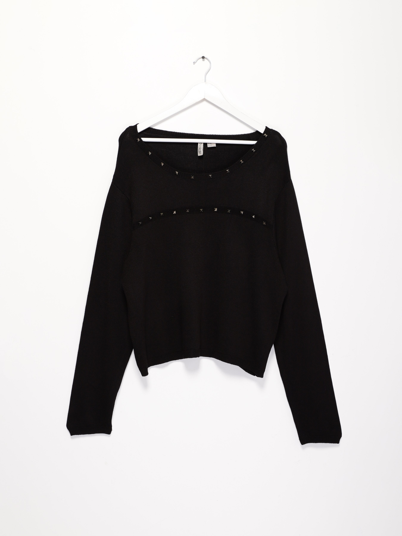 Джемпер H&M модель 0678153_чорний Фото