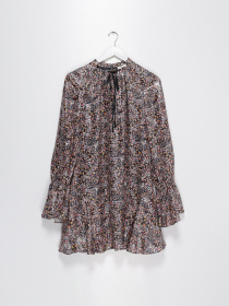 Платье миди H&M модель 0682580_комб. Фото