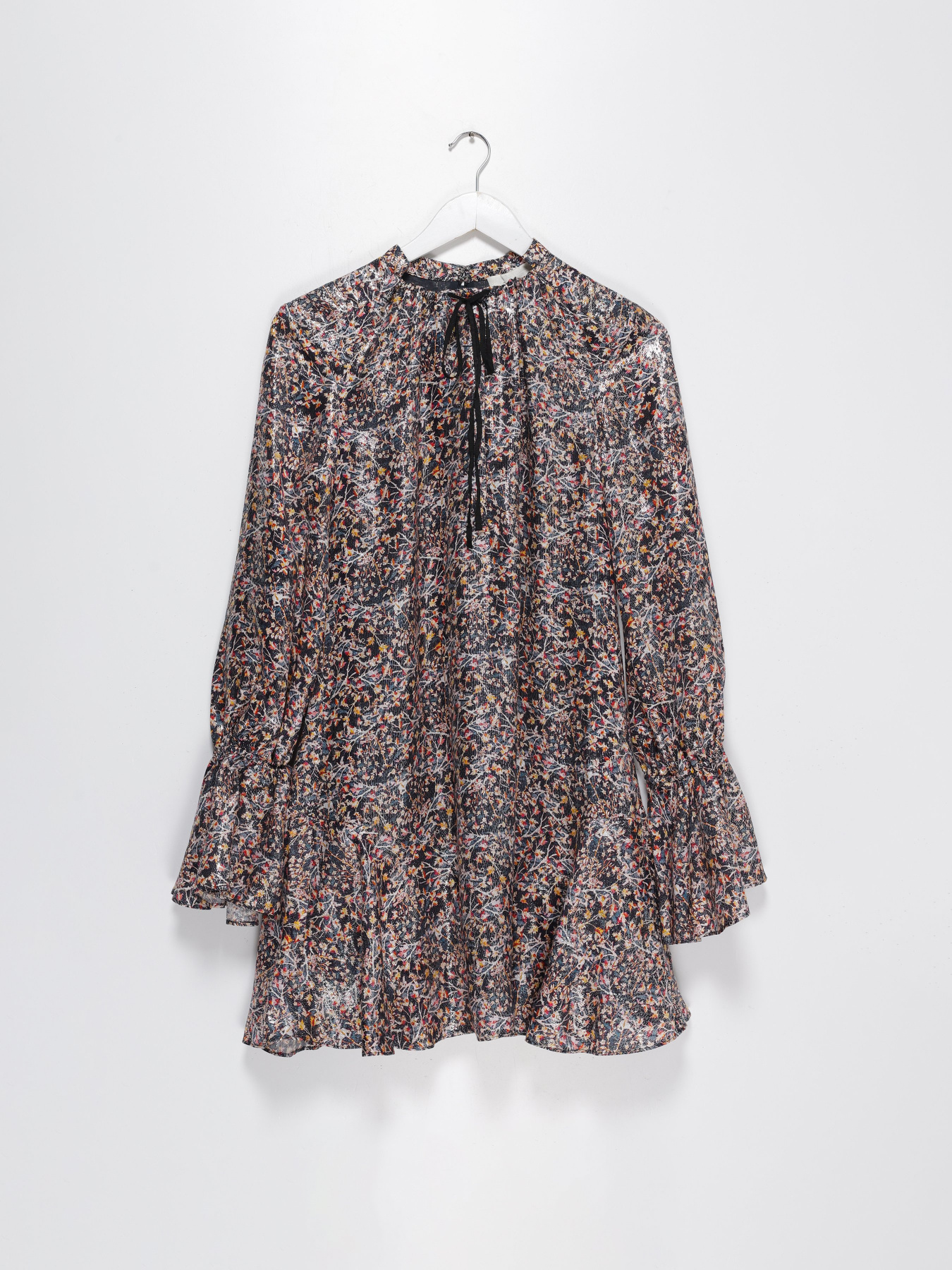 Платье миди H&M модель 0682580_комб. Фото