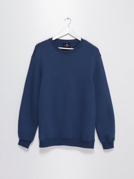 Свитшот H&M модель 0685813_синій Фото