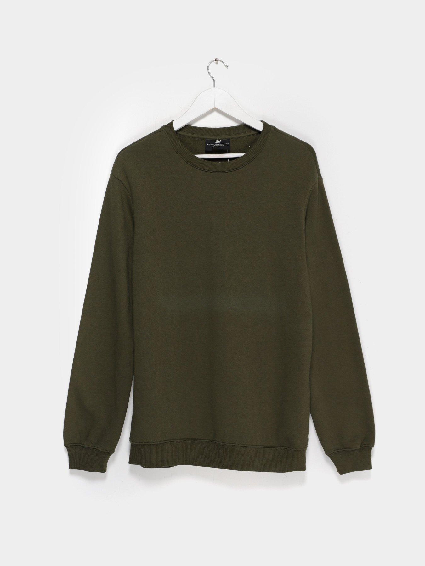 Світшот H&M модель 0685813_хакі Фото