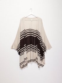 Кардиган H&M модель 0686516_бежевий з чорним Фото