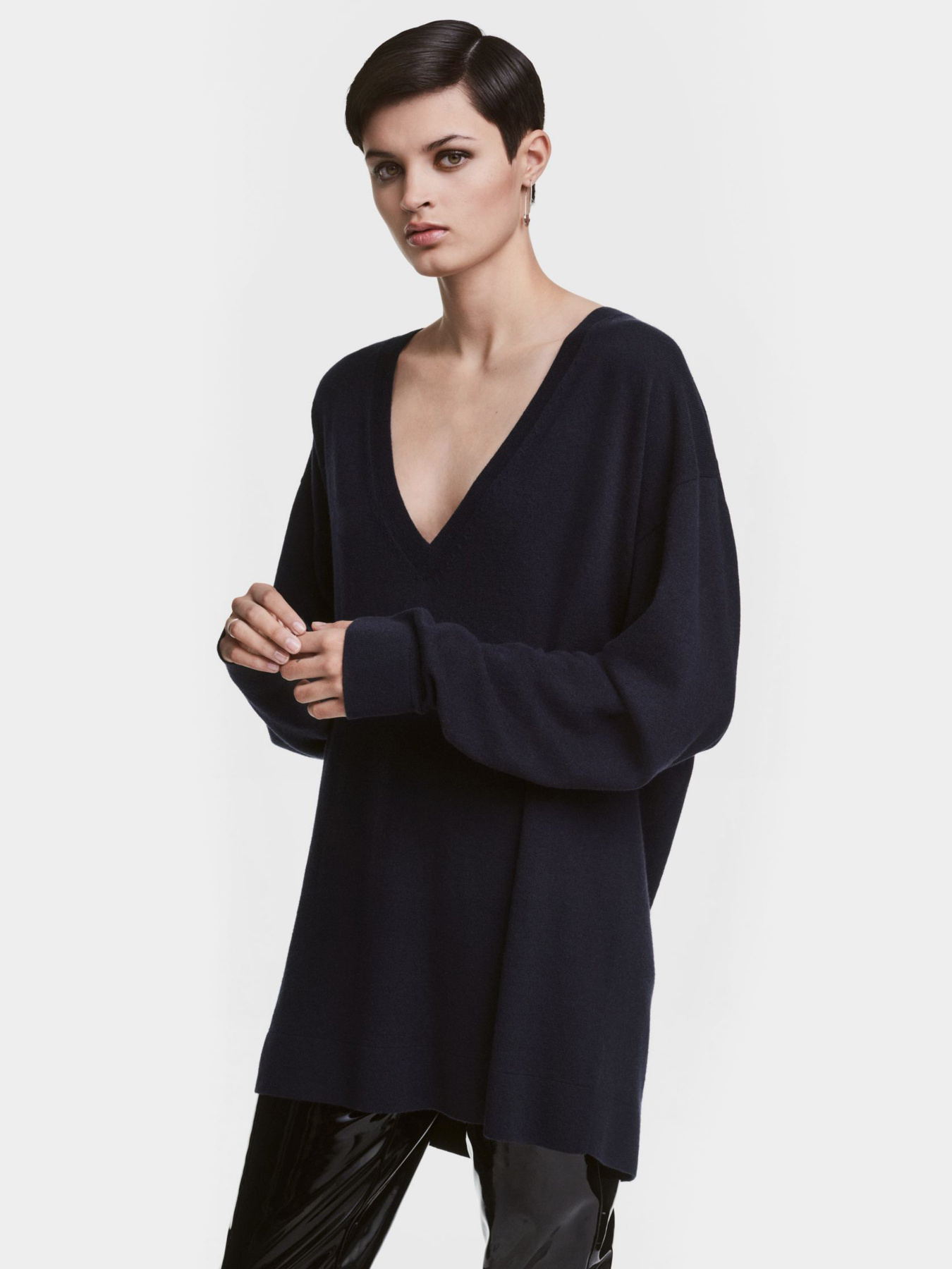 Туника H&M модель 0461189_т.синій Фото