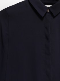 Блуза H&M модель 0688873_т.синій Фото