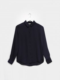Блуза H&M модель 0688873_т.синій Фото
