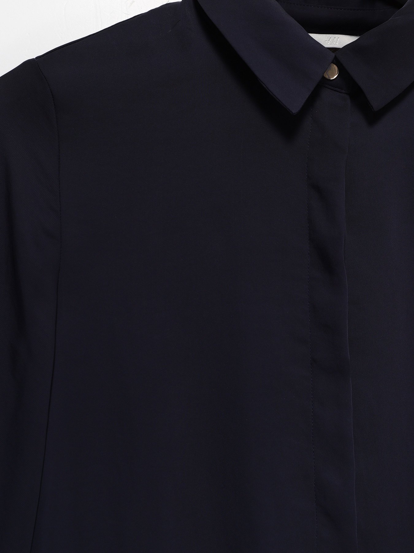 Блуза H&M модель 0688873_т.синій Фото