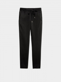 Брюки повседневные H&M модель 0465148_чорний Фото