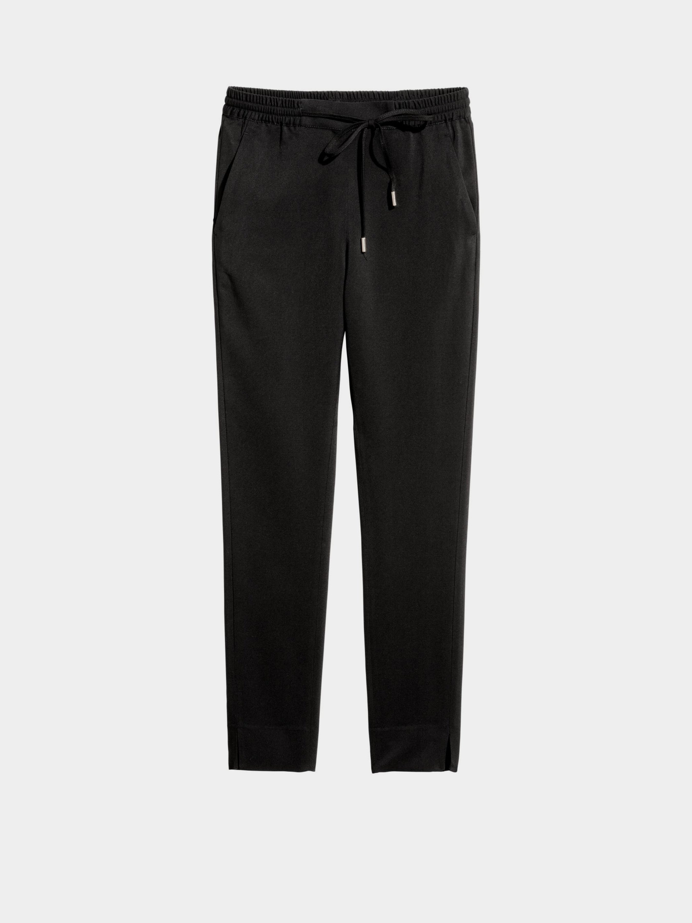 Повседневные штаны H&M модель 0465148_чорний Фото