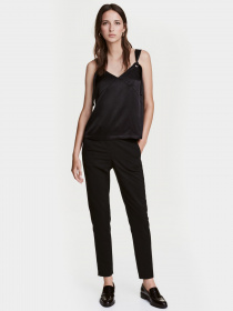 Повседневные штаны H&M модель 0465148_чорний Фото