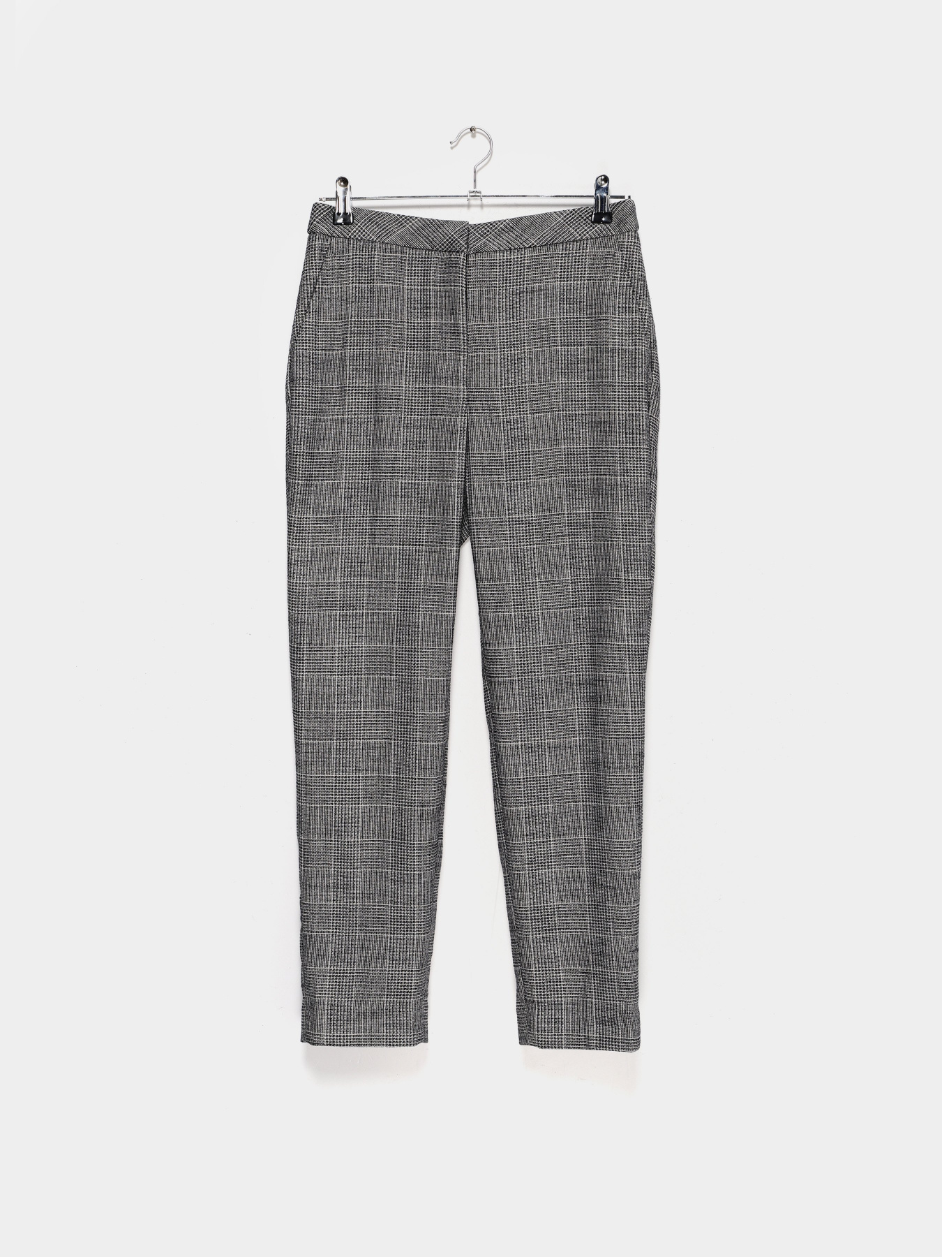 Брюки повседневные H&M модель 0708311_білий комб. Фото