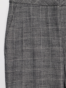 Брюки повседневные H&M модель 0708311_білий комб. Фото