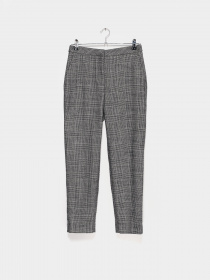 Брюки повседневные H&M модель 0708311_білий комб. Фото