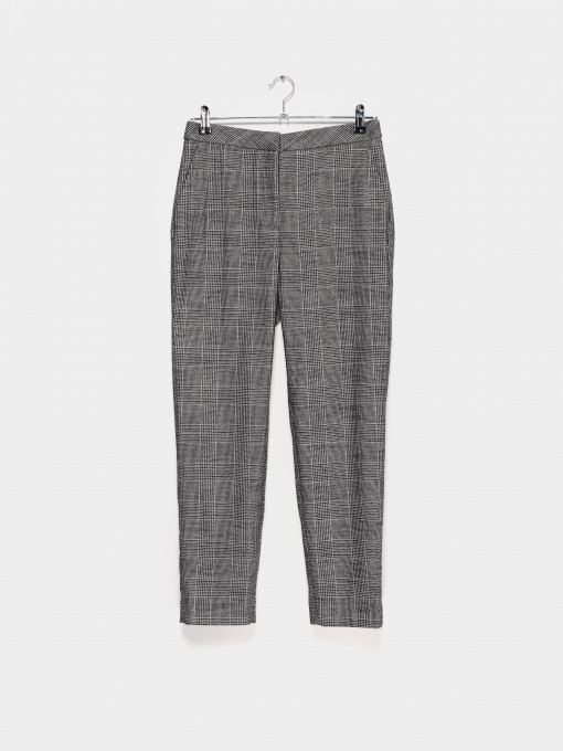 Повсякденні штани H&M модель 0708311_білий комб. Фото