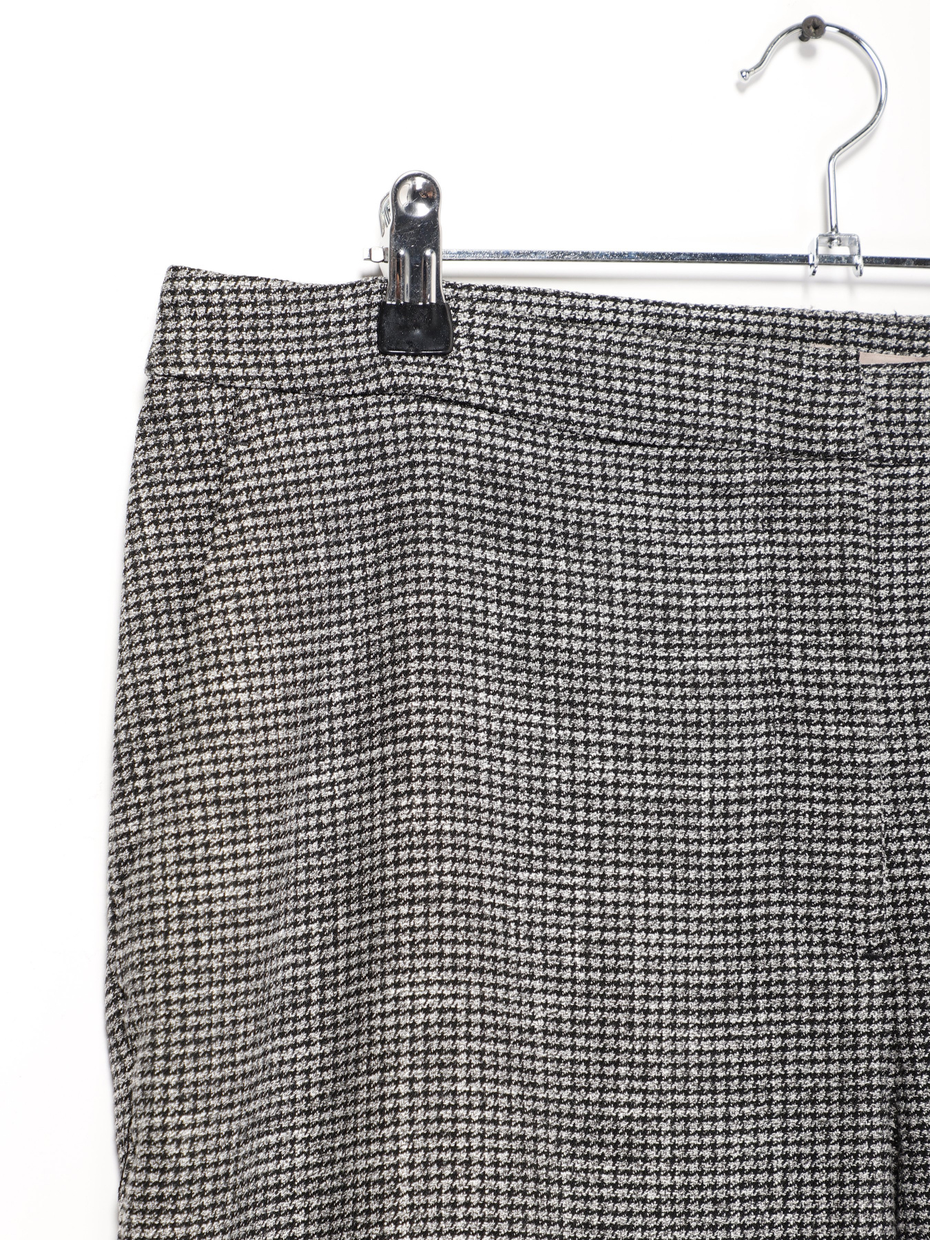 Брюки повседневные H&M модель 0708311_сірий з чорним Фото