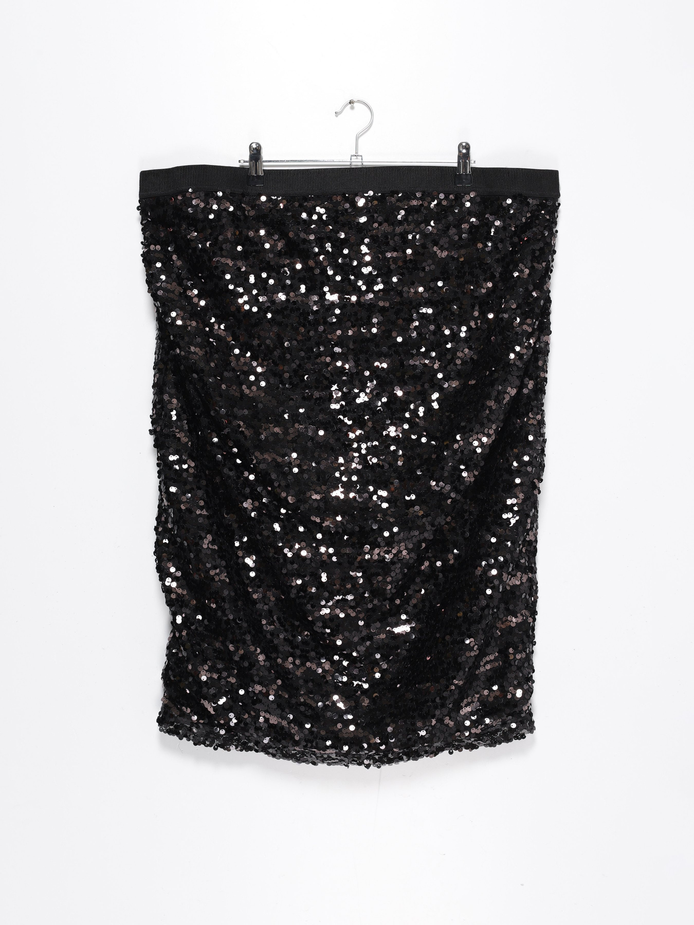 Юбка мини H&M модель 0713914_чорний Юбка мини H&M модель 0713914_чорний Фото