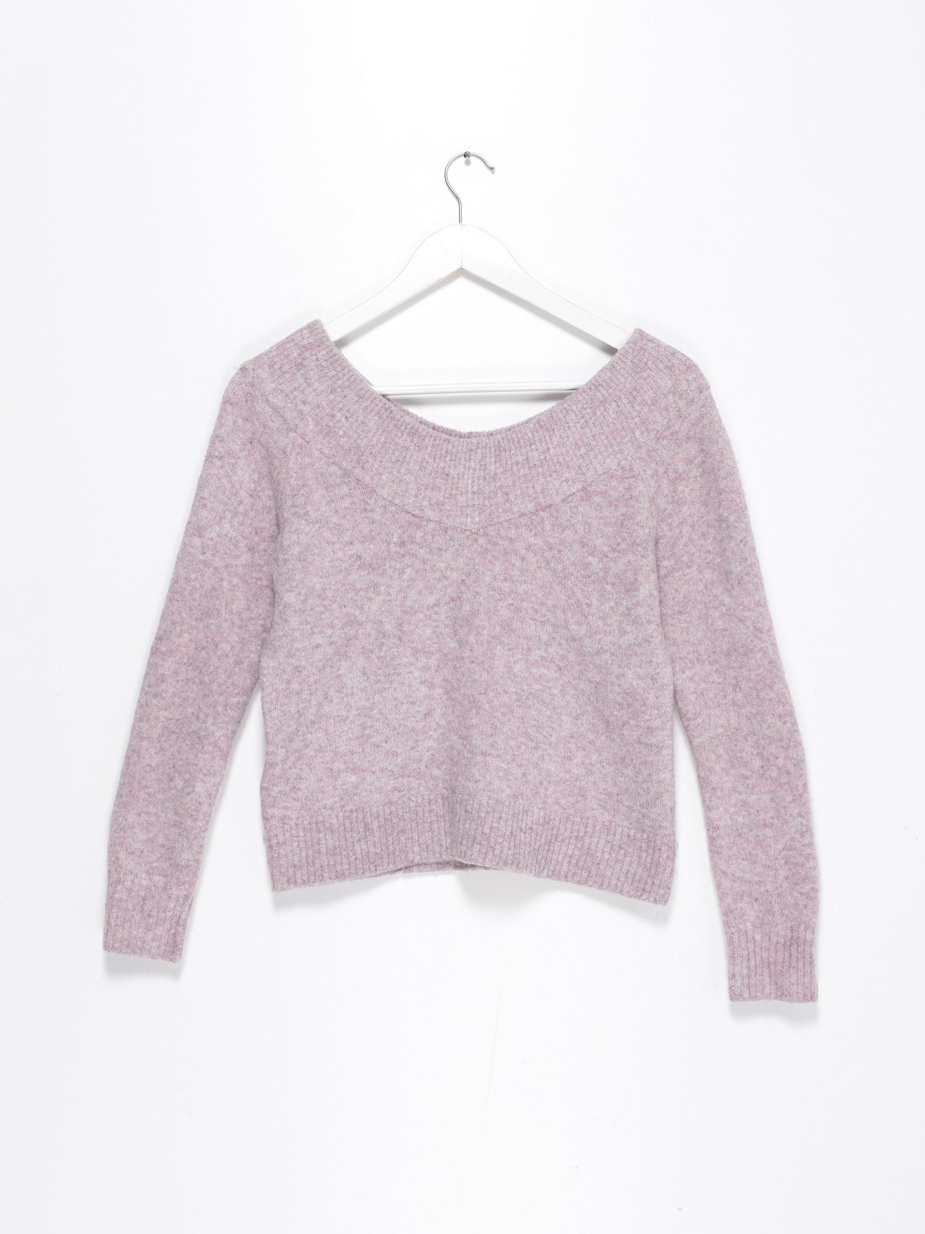 Джемпер H&M модель 0714826_бузковий комб. Фото