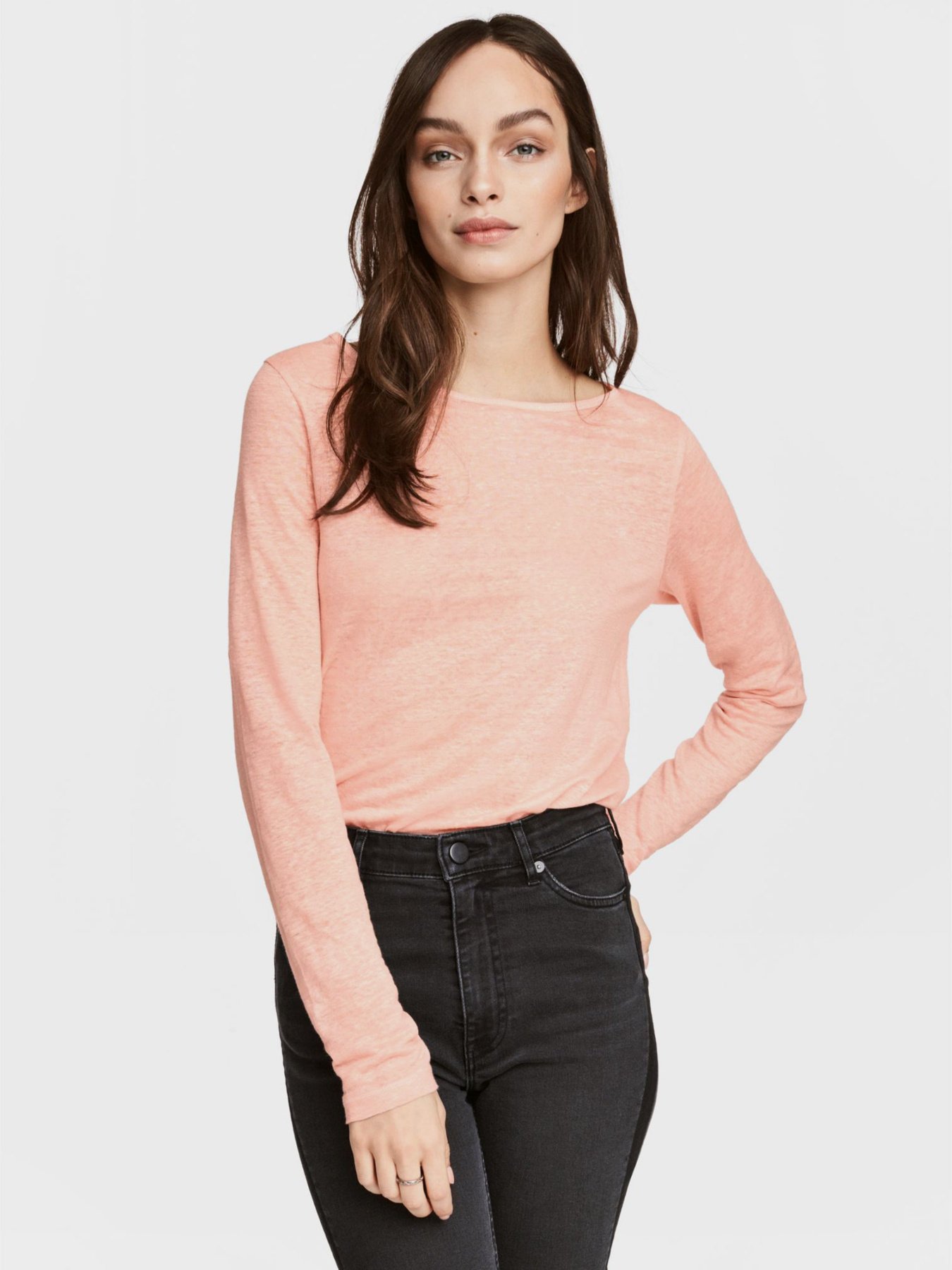 Реглан H&M модель 0470105_с.рожевий Фото