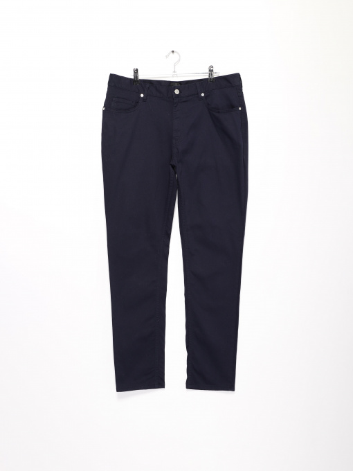 Повсякденні штани H&M модель 0721390_т.синій Фото