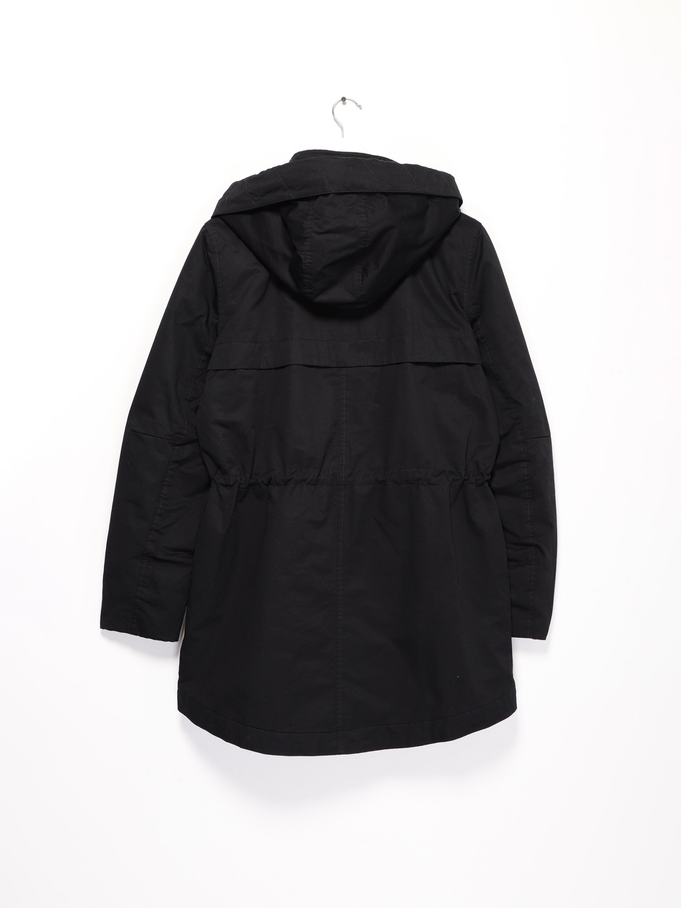 Парка H&M модель 0742561_чорний Фото