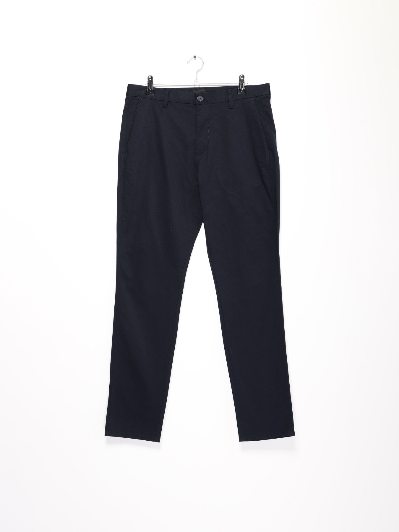 Повсякденні штани H&M модель 0744306_т.синій Повсякденні штани H&M модель 0744306_т.синій Фото